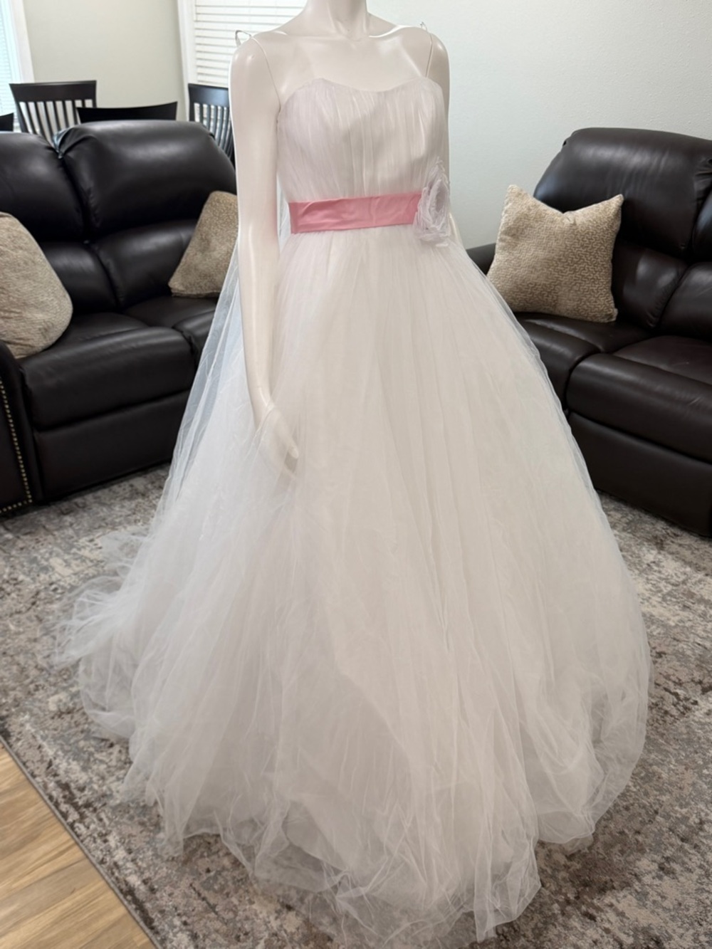 Size 6 Disney Fairy Tale Weddings Alfred Angelo Snow White AAB47 NWT